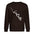 LauBelle Pure Cotton Front-Graphic Pullover Sweatshirt