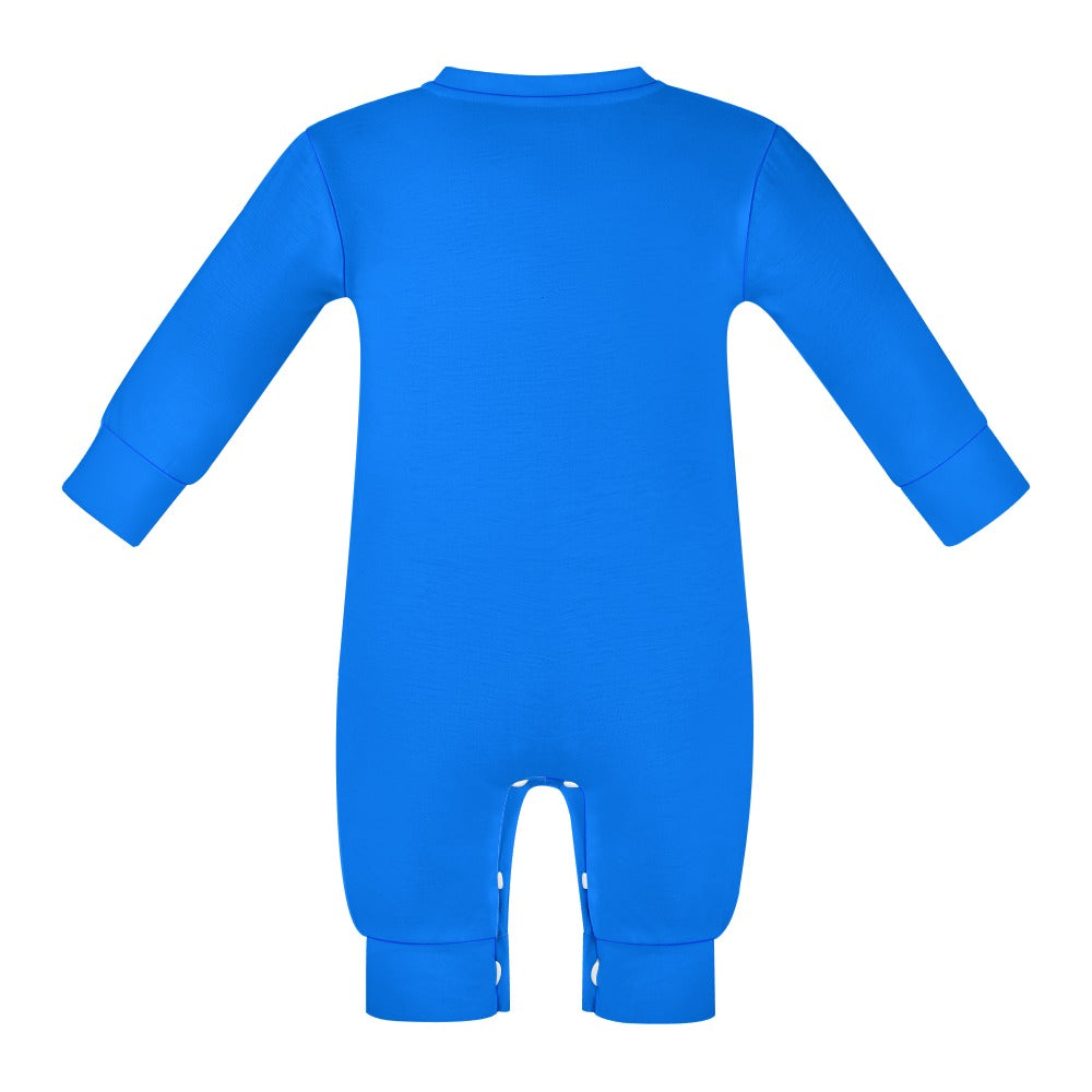 LauBelle Baby Soft Combed Cotton Long-Sleeve Bodysuit