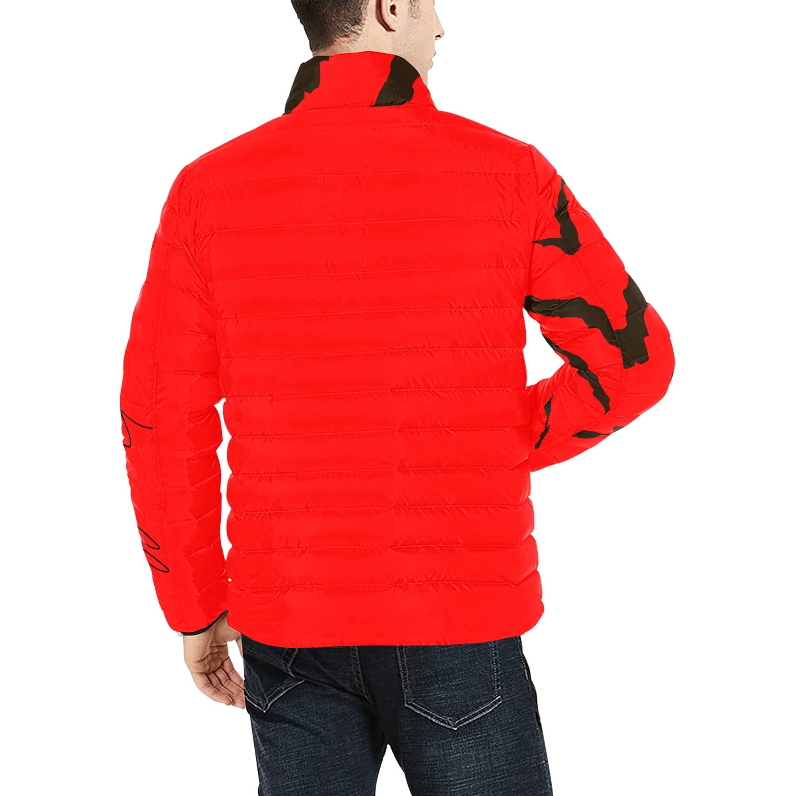 LauBelle Mens Lightweight Wind-Resistant Bomber Jacket