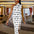 LauBelle - Half Sleeve Slit Dress - White - LauBelle Brand