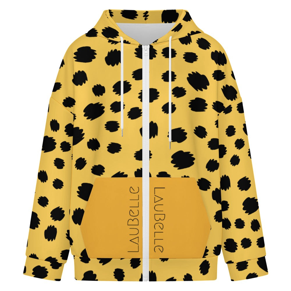 LauBelle Performance Moisture-Wicking Full-Zip Vest Hoodie