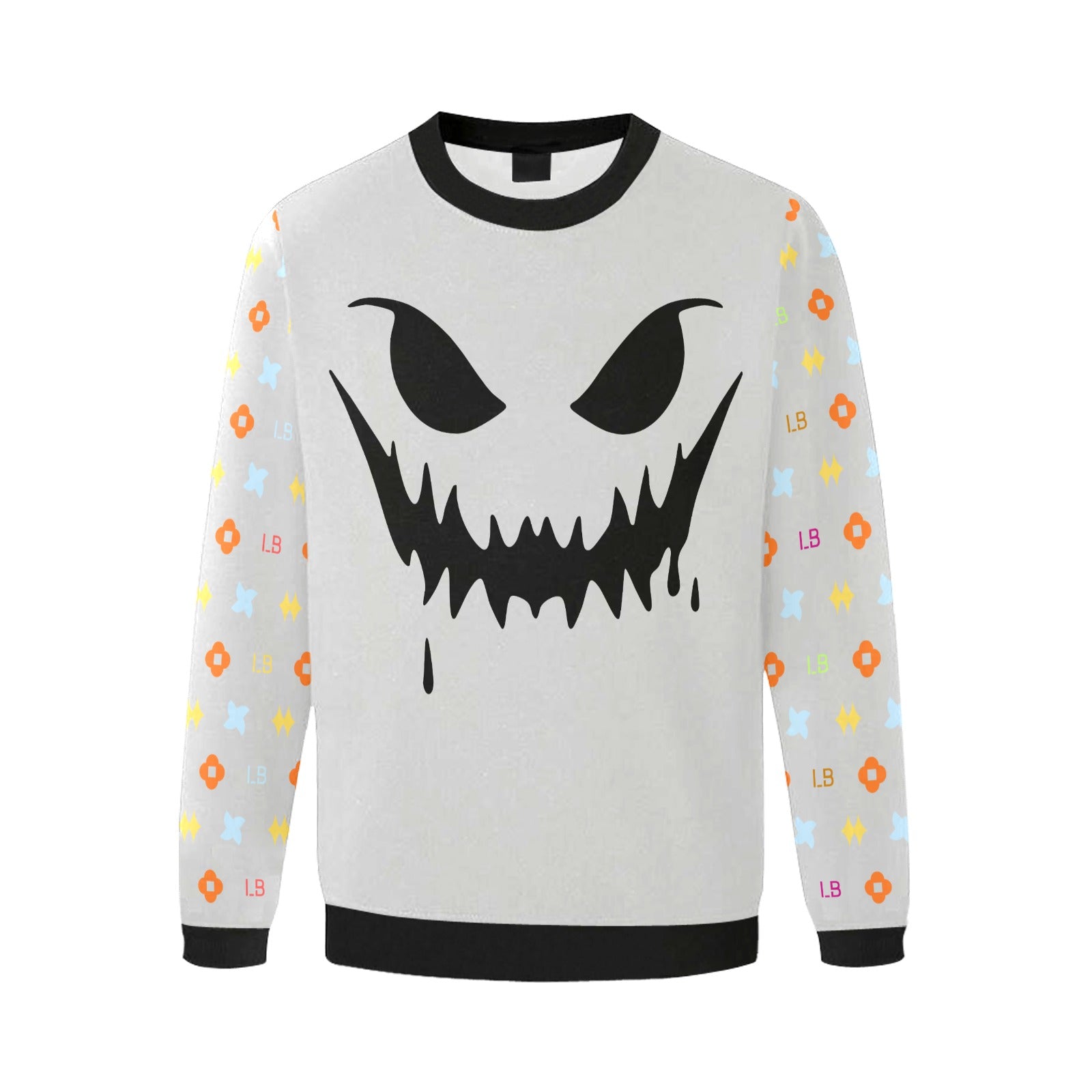 LauBelle Mens Plush Fuzzy Fleece Thermal Sweatshirt