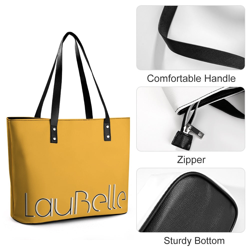 Leather lady's handbag - LauBelle Brand
