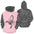 LauBelle Mens All-Over Graphic Print Heavyweight Hoodie