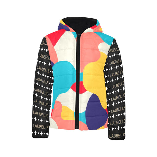 Kids' Padded Hooded Jacket (H45) - LauBelle Brand