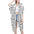 Mid-Length Side Slits Chiffon Cover Up (H50) - LauBelle Brand