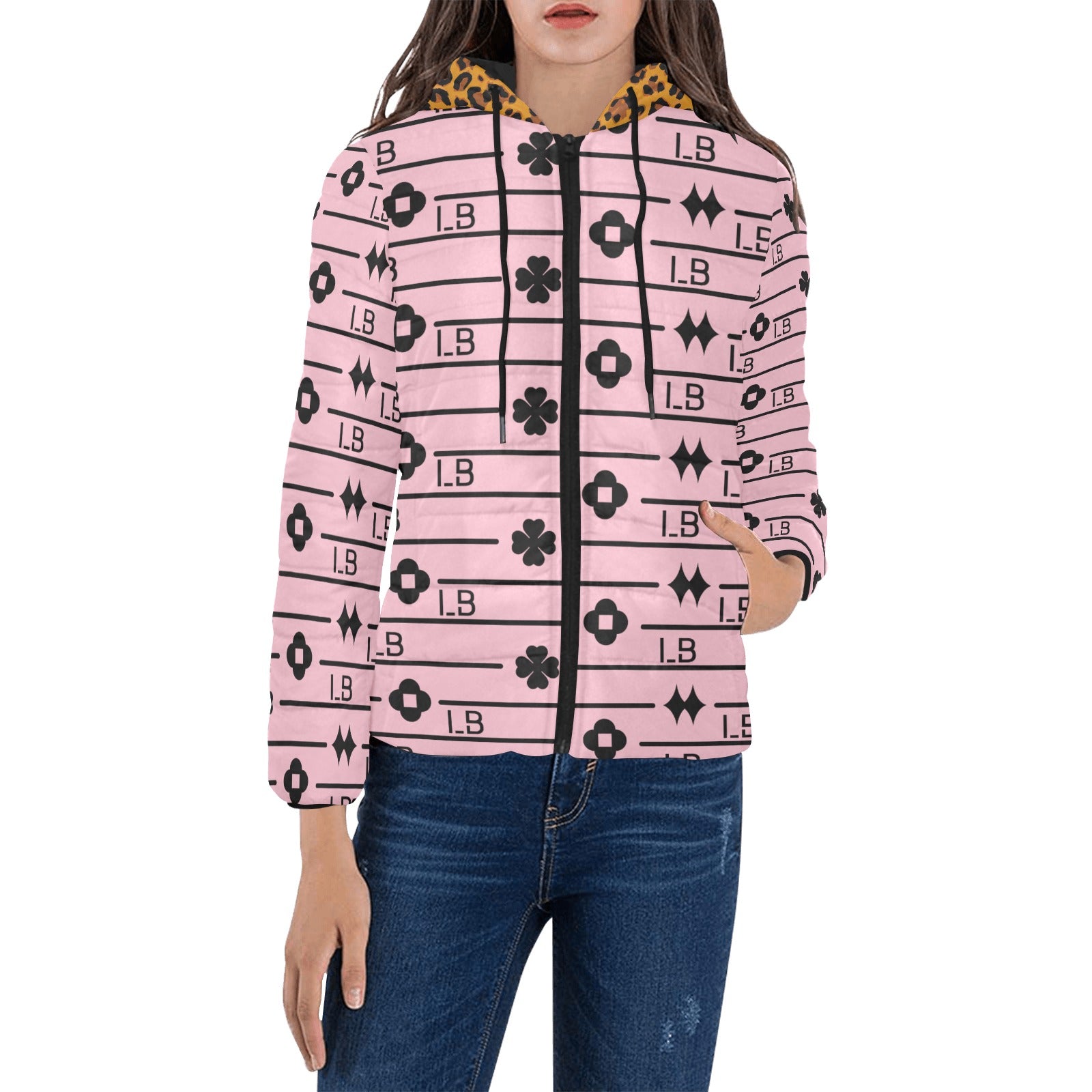 Women's Padded Hooded Jacket (H46) - LauBelle Brand