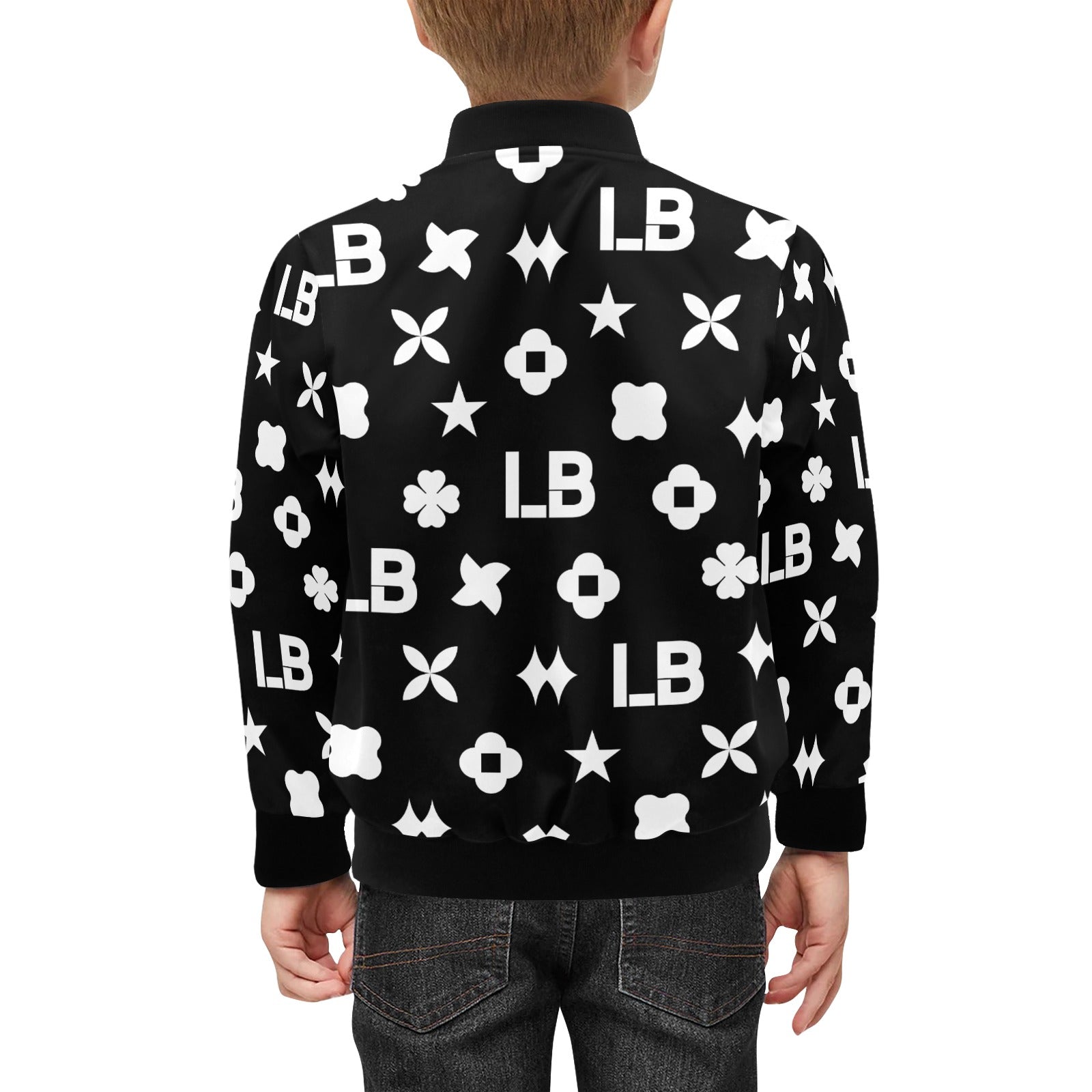 Kids' Bomber Jacket with Pockets (H40) - LauBelle Brand