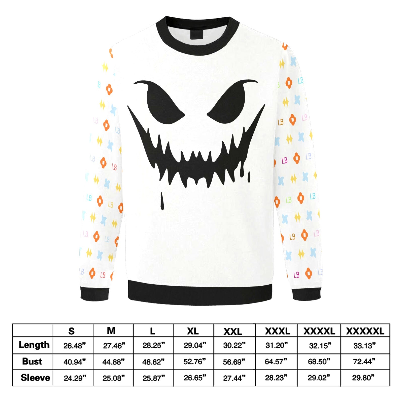 LauBelle Mens Plush Fuzzy Fleece Thermal Sweatshirt