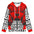 LauBelle Mens Athletic Full-Zip Hoodie with Side Pockets