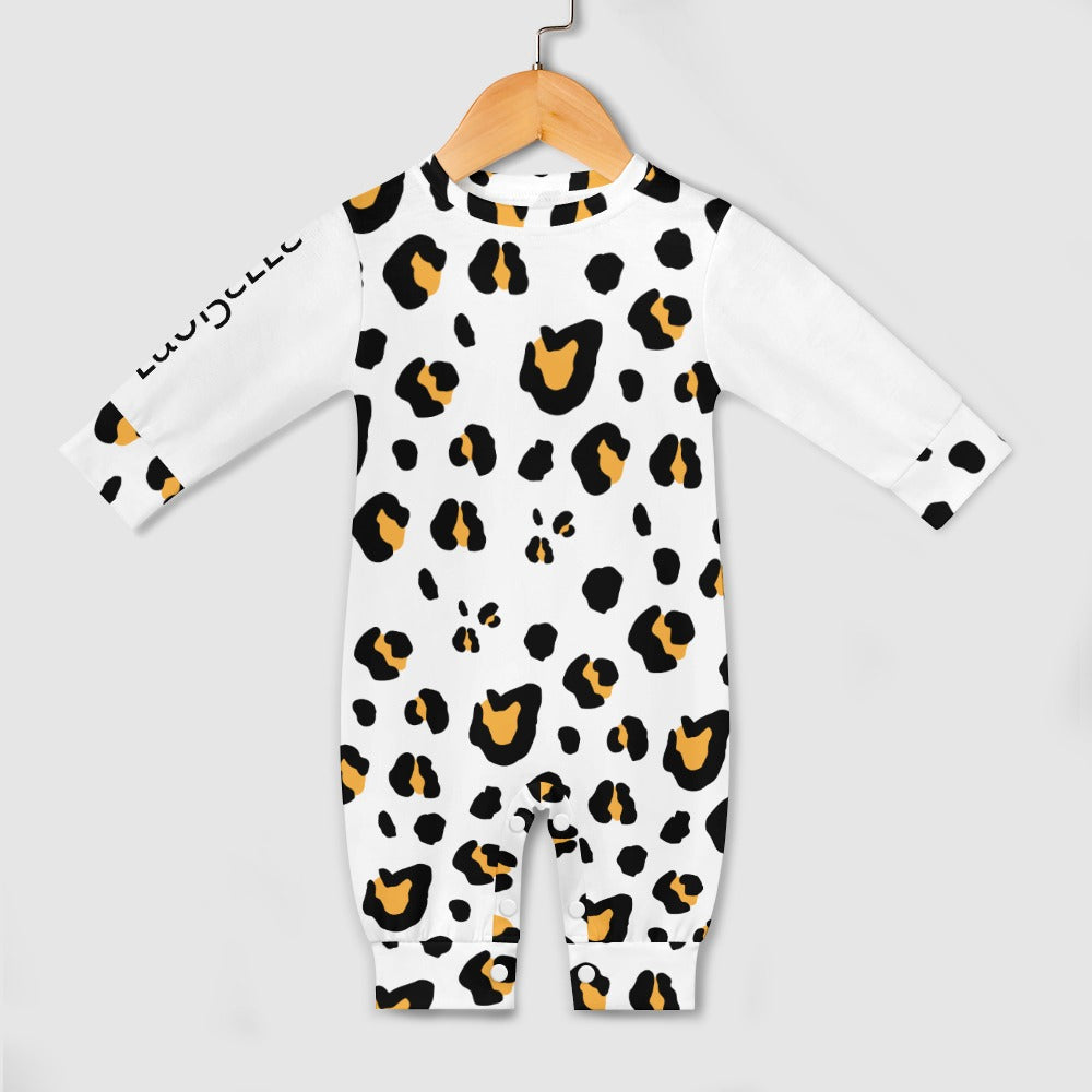 LauBelle Baby Soft Combed Cotton Long-Sleeve Bodysuit