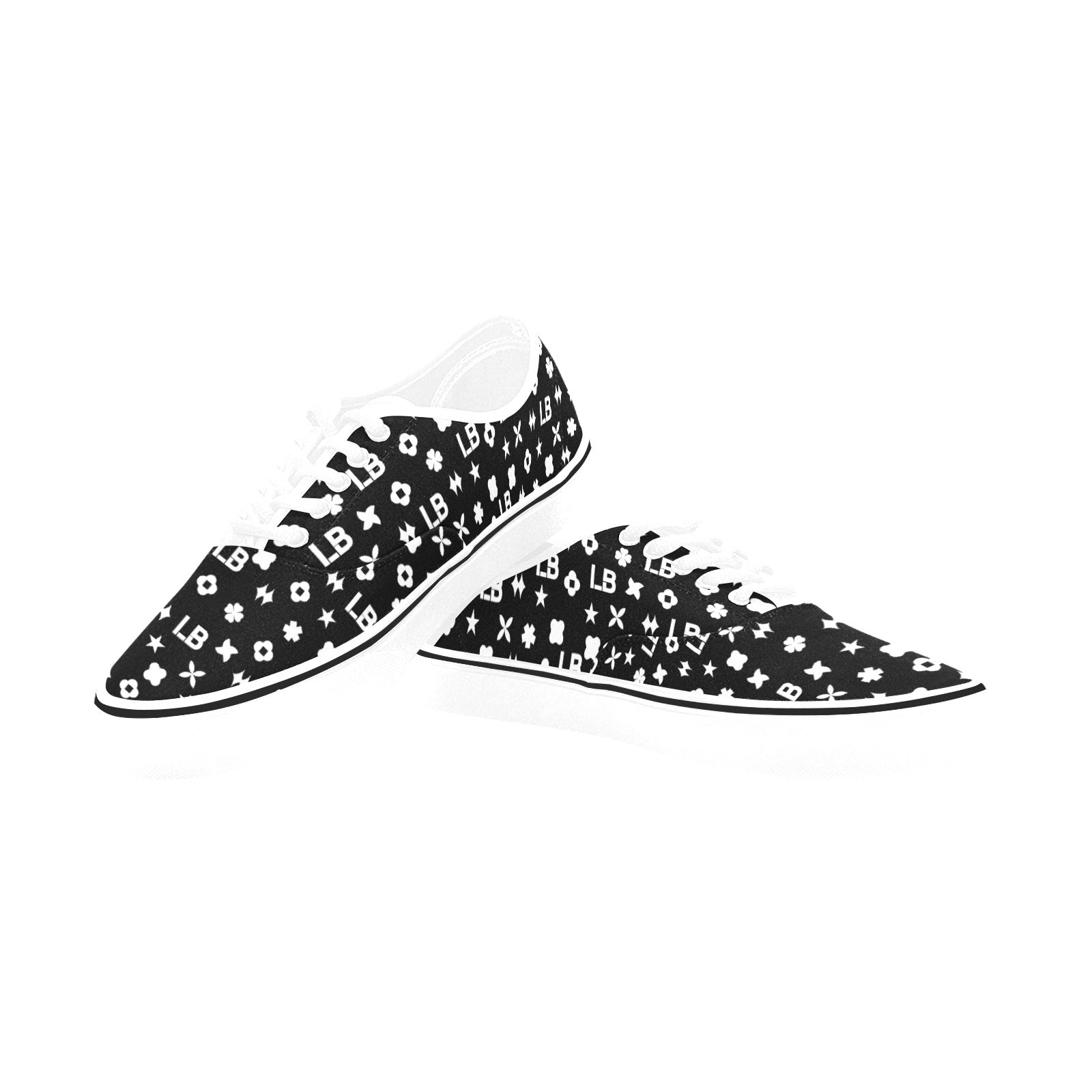 Women's Classic Canvas Low Top Shoe (ModelE001-4) - LauBelle Brand