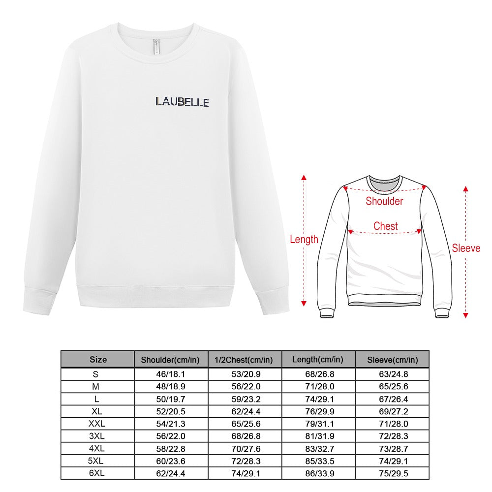 LauBelle Mens Ribbed-Cuff Heavy Cotton Thermal Long Sleeve