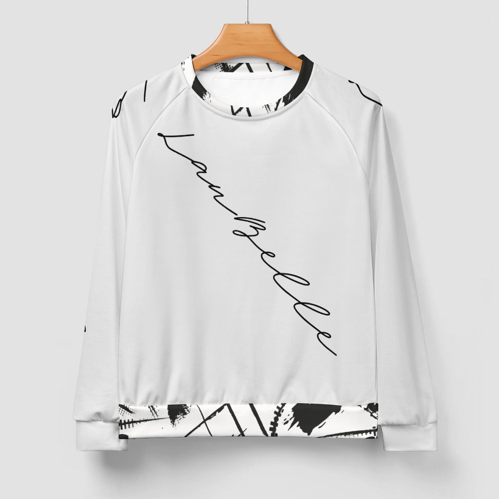 LauBelle Mens Classic Air-Layer Crewneck Sweatshirt