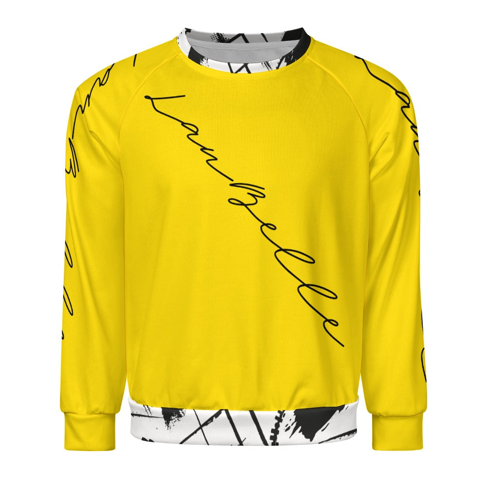 LauBelle Mens Classic Air-Layer Crewneck Sweatshirt
