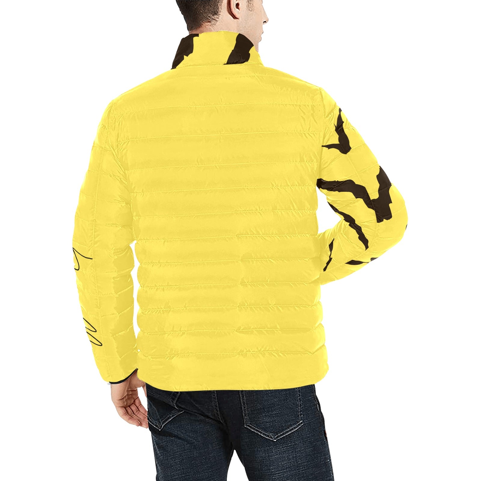 LauBelle Mens Lightweight Wind-Resistant Bomber Jacket