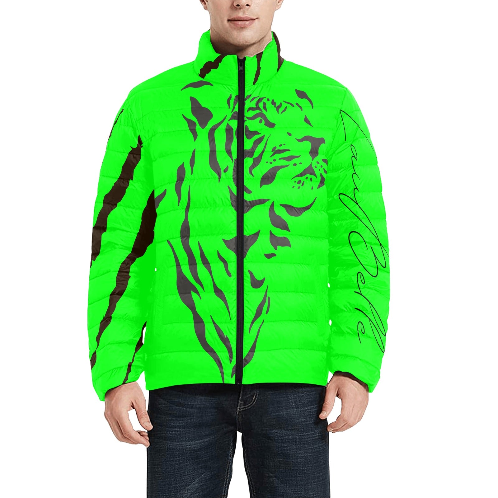 LauBelle Mens Lightweight Wind-Resistant Bomber Jacket