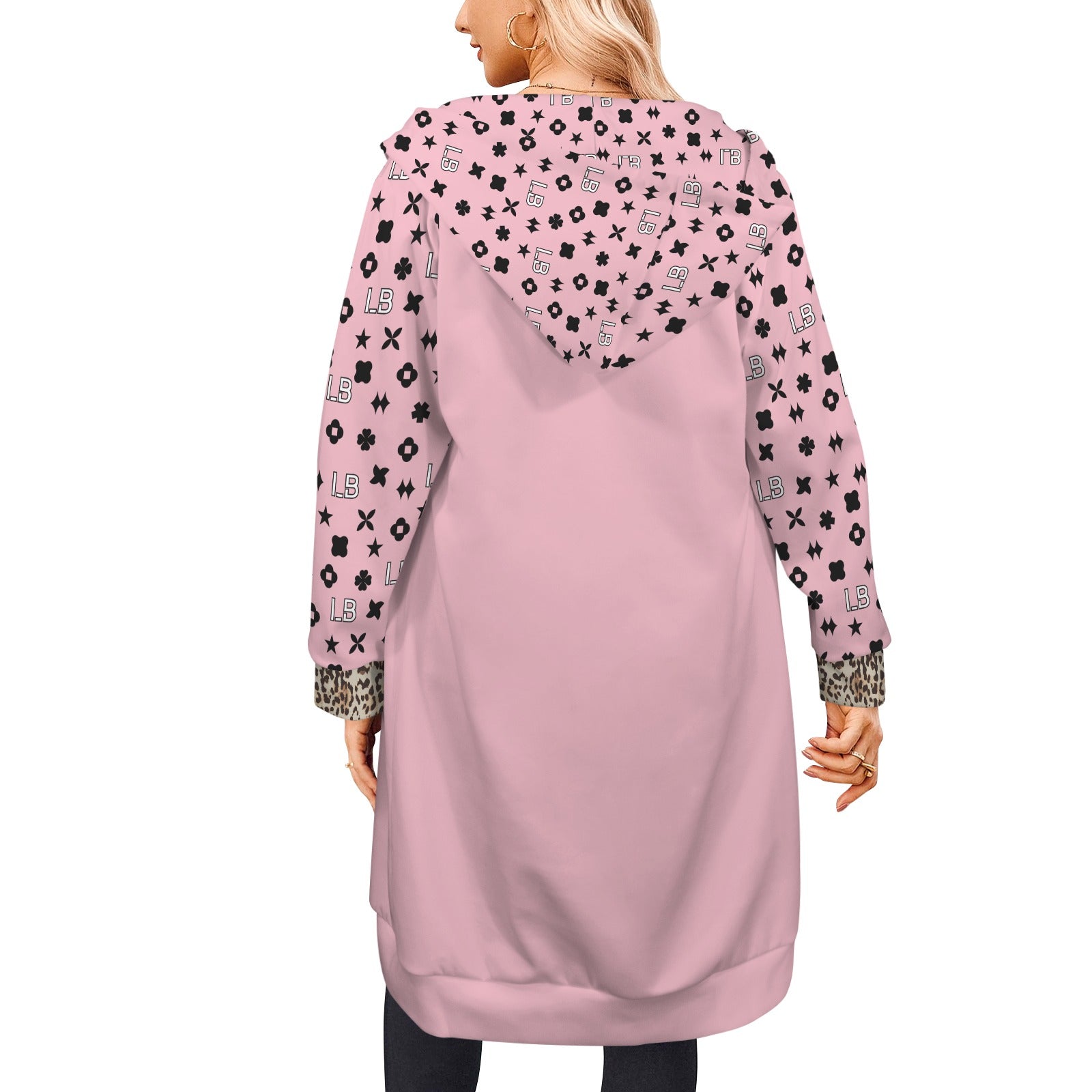 LauBelle - Women's Long Hooded Coat (H72) - LauBelle Brand