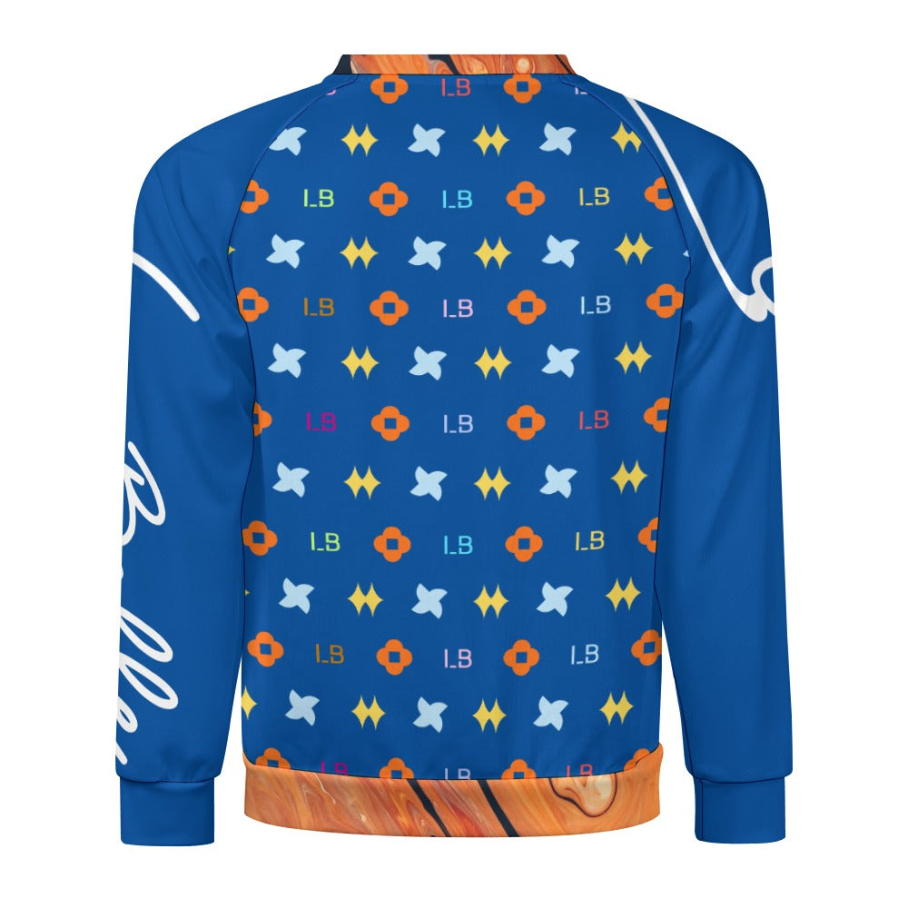 LauBelle Mens Classic Air-Layer Crewneck Sweatshirt
