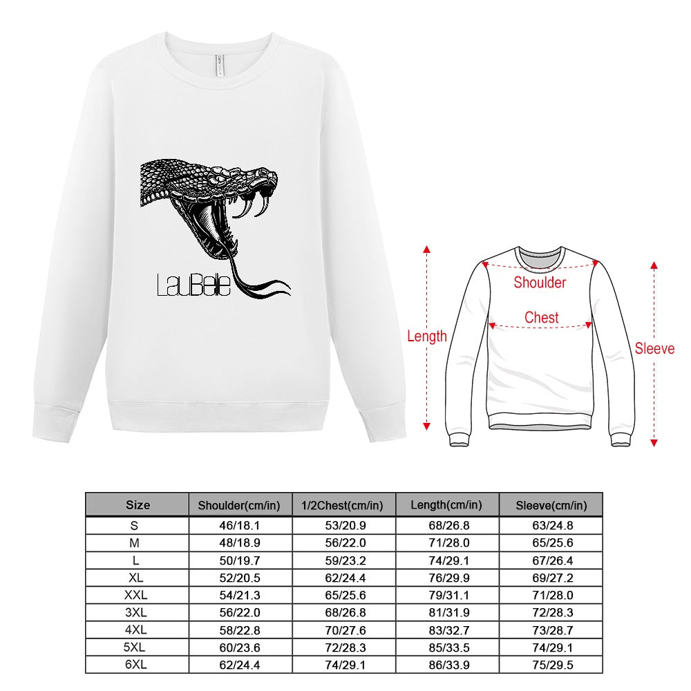 LauBelle Mens Ribbed-Cuff Heavy Cotton Thermal Long Sleeve