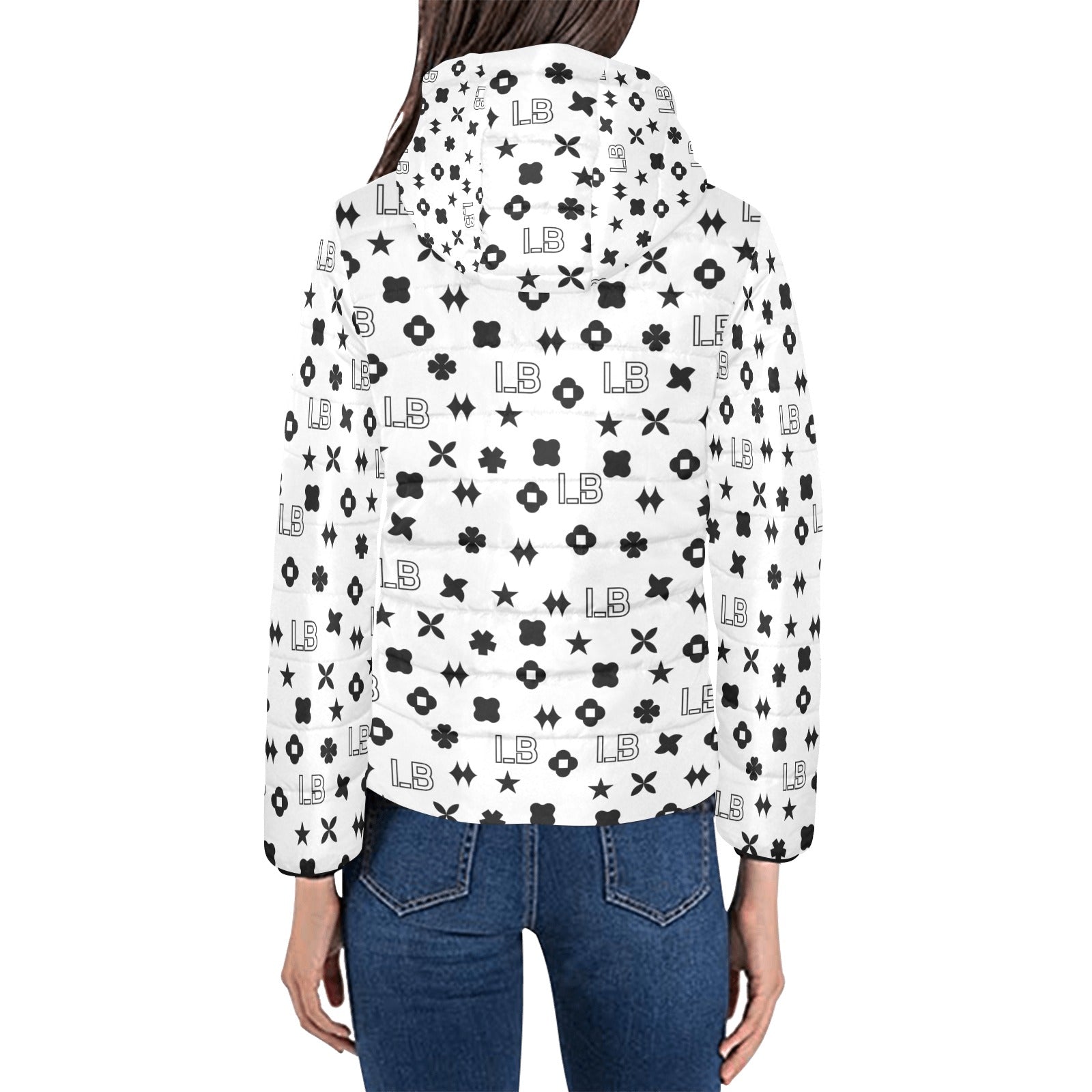 Women's Padded Hooded Jacket (H46) - LauBelle Brand
