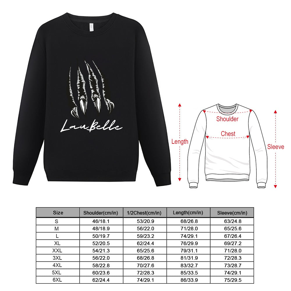 LauBelle Mens Heavyweight 230G Cotton Long Sleeve Shirt