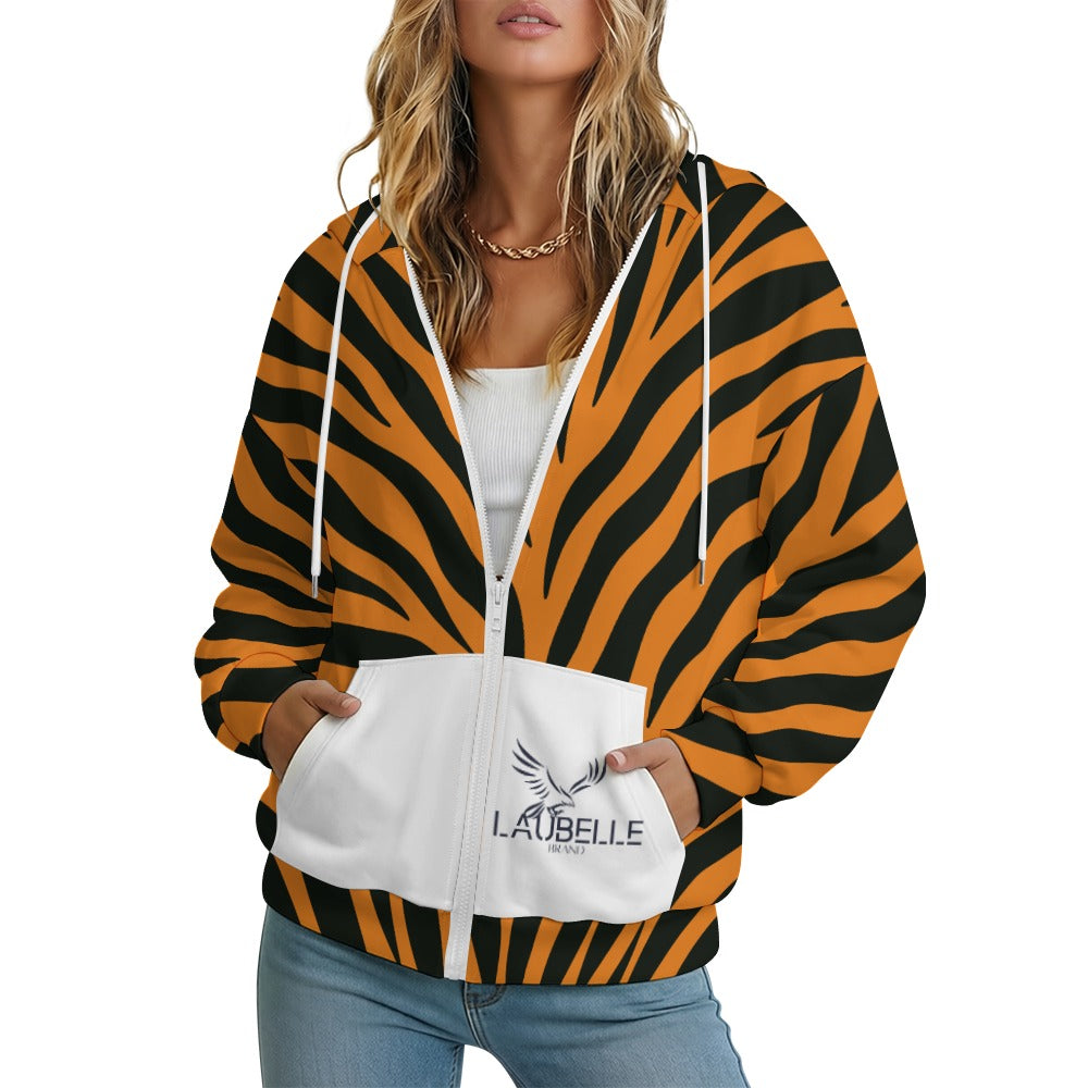 LauBelle Performance Moisture-Wicking Full-Zip Vest Hoodie