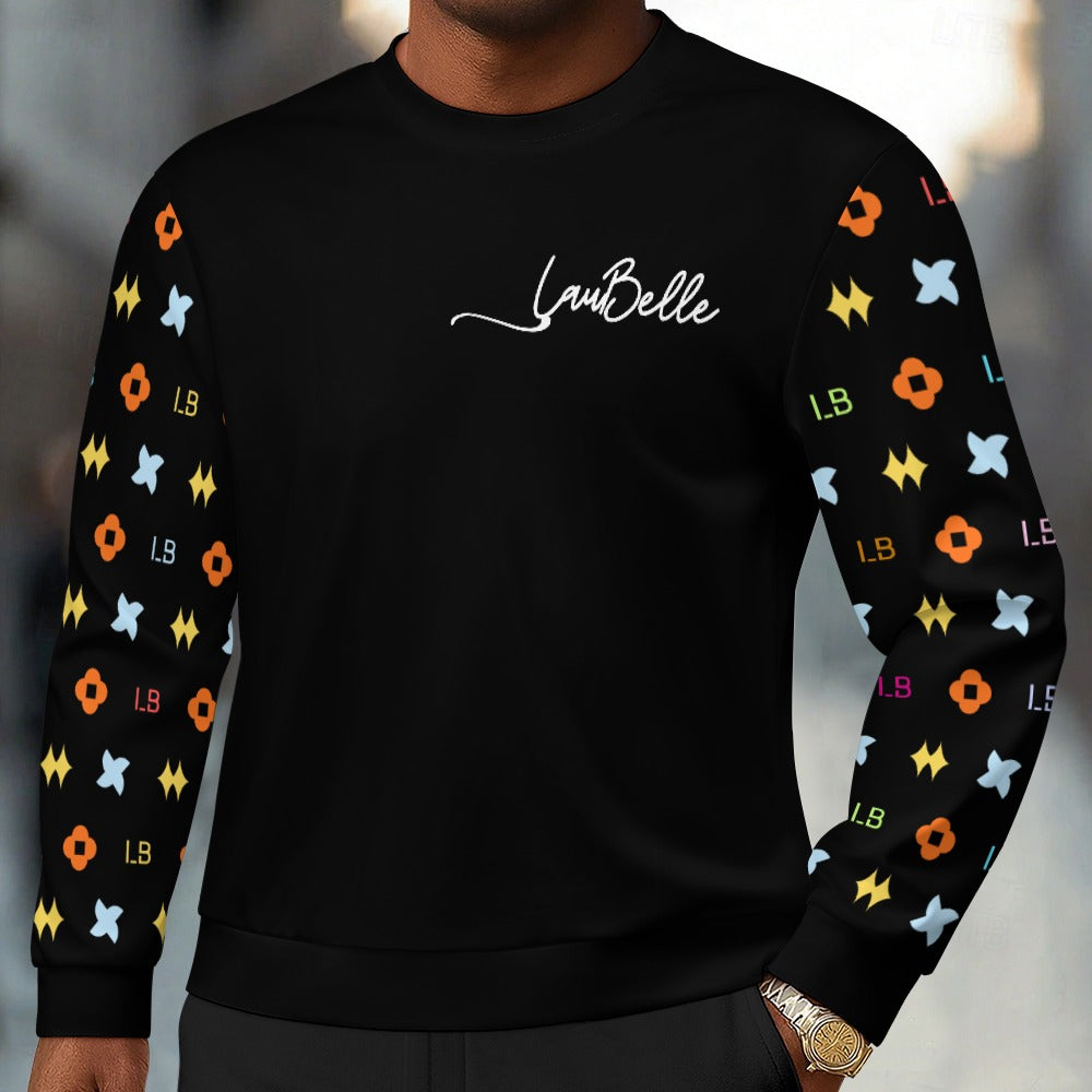 LauBelle Designer Crewneck Sweatshirt - Snake, Logo & Pattern Collection