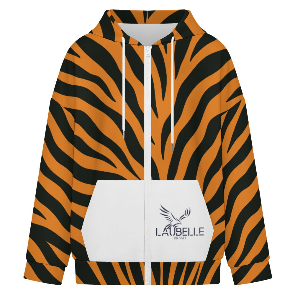 LauBelle Performance Moisture-Wicking Full-Zip Vest Hoodie