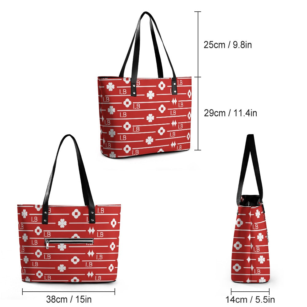 Leather lady's handbag - LauBelle Brand
