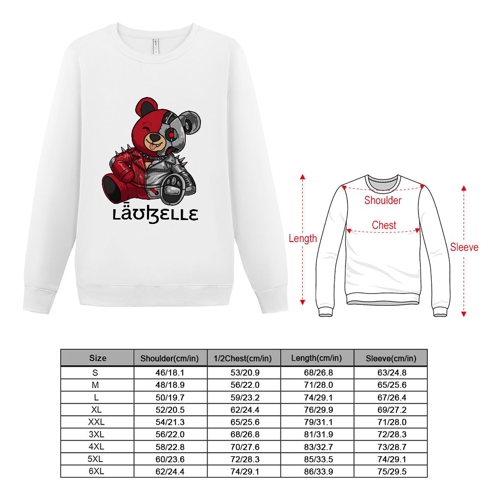LauBelle Mens Ribbed-Cuff Heavy Cotton Thermal Long Sleeve