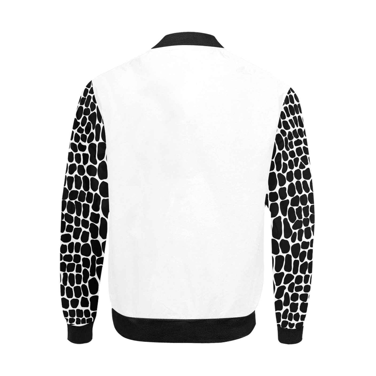 LauBelle Mens Heavyweight Zip-Up Bomber Jacket