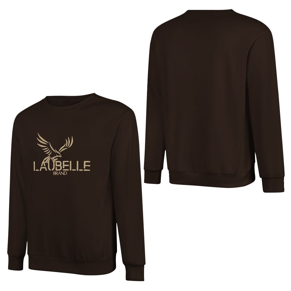 LauBelle Pure Cotton Front-Graphic Pullover Sweatshirt