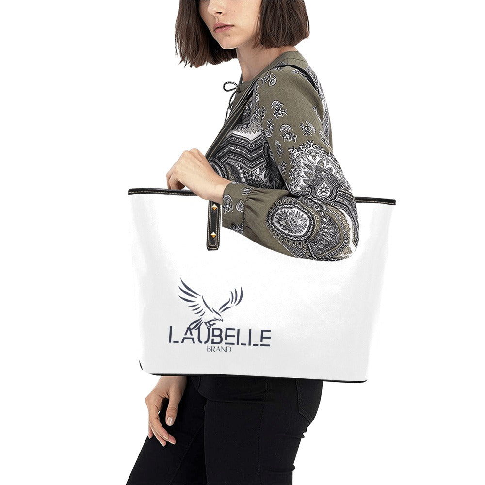 PU Leather Tote Bag - LauBelle Brand