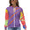 LauBelle Womens Tailored Athletic Zipper Workout Jacket