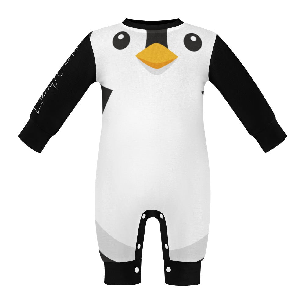 LauBelle Baby Soft Combed Cotton Long-Sleeve Bodysuit