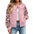 LauBelle Sport Athletic Hooded Baseball Varsity Jacket for her