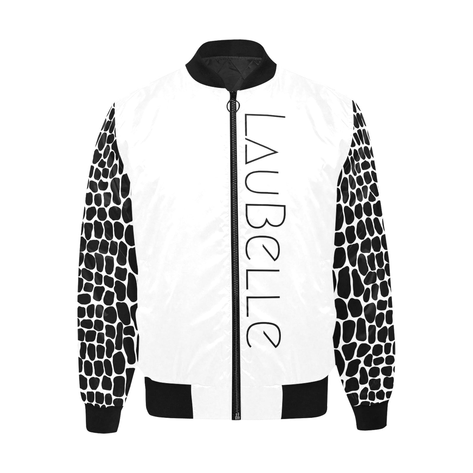 LauBelle Mens Insulated Quilted Padded Bomber Jacket