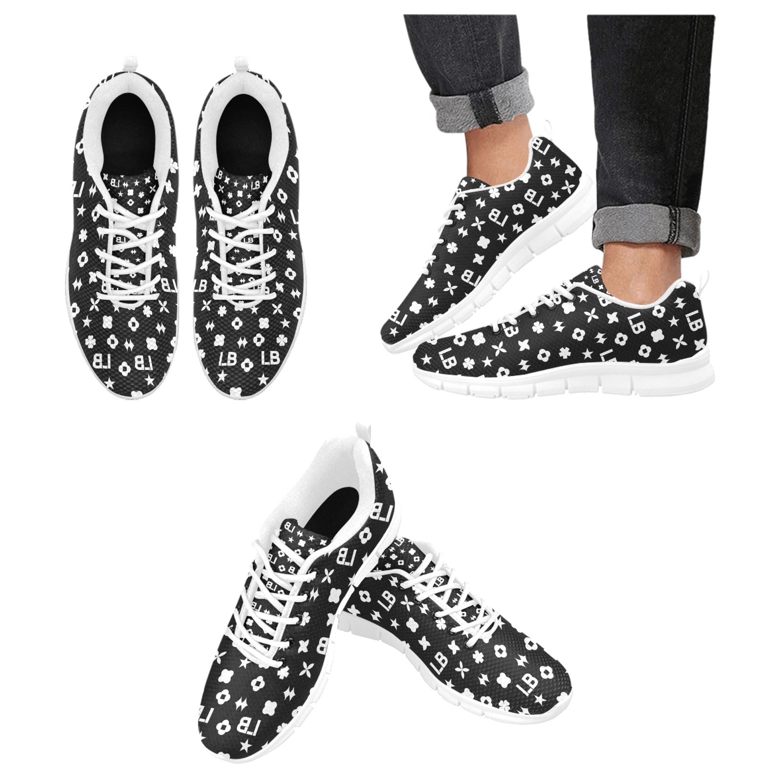 Women's Breathable Sneakers (Mirror design) - LauBelle Brand
