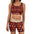 LauBelle Womens Activewear Yoga Shorts & Sports Top Set