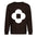 LauBelle Pure Cotton Front-Graphic Pullover Sweatshirt