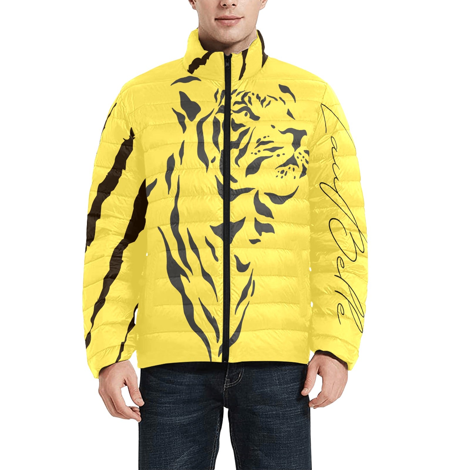 LauBelle Mens Lightweight Wind-Resistant Bomber Jacket