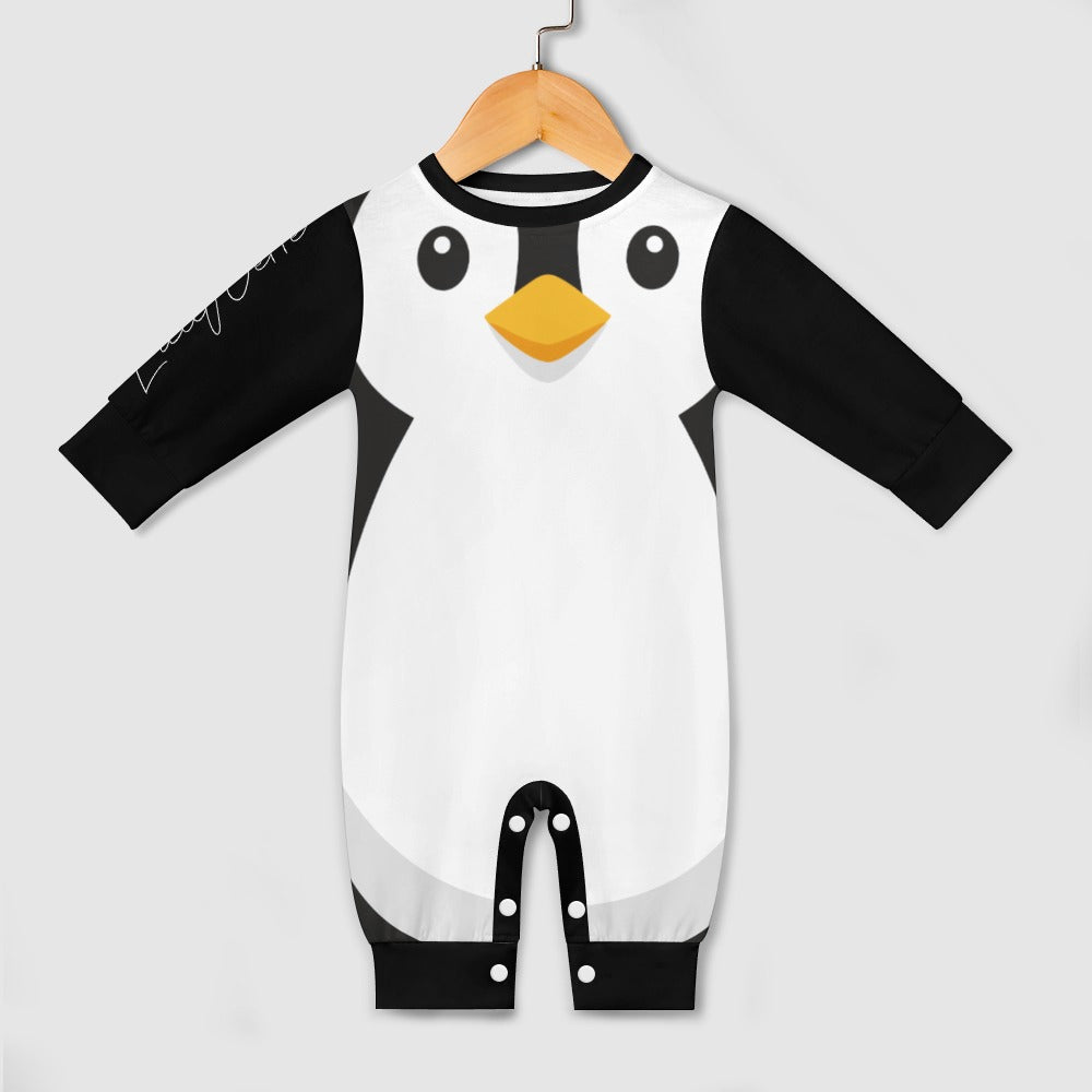 LauBelle Baby Soft Combed Cotton Long-Sleeve Bodysuit