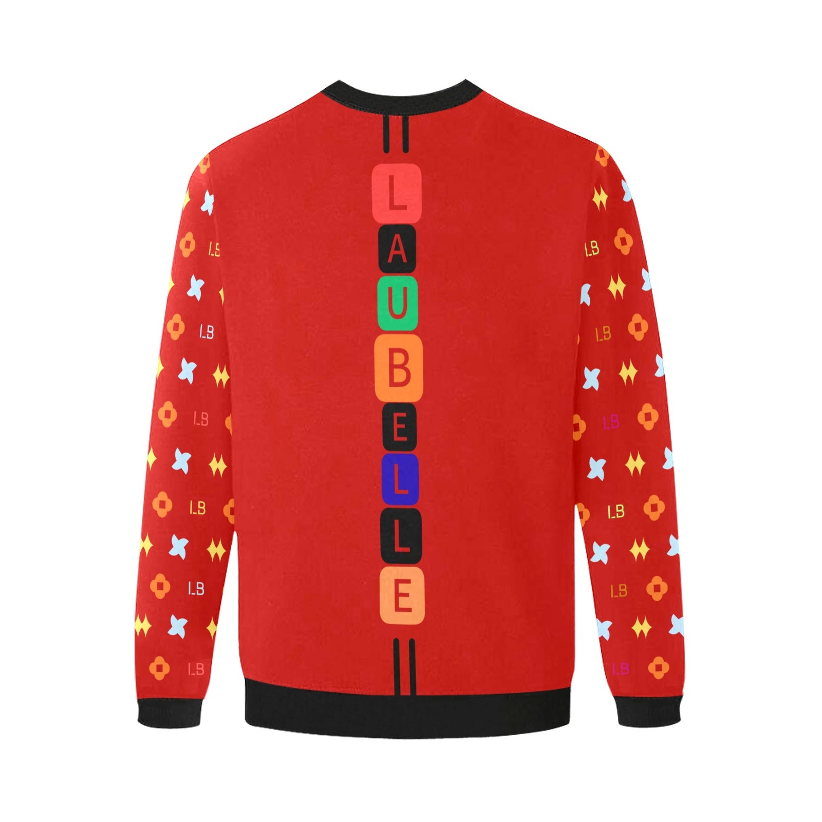 LauBelle Mens Plush Fuzzy Fleece Thermal Sweatshirt